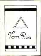 Bookplate made by Tom Rue at age 13