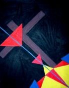 'Revelation' in oils by Tom Rue, 1973, Lawrenceville, New Jersey.