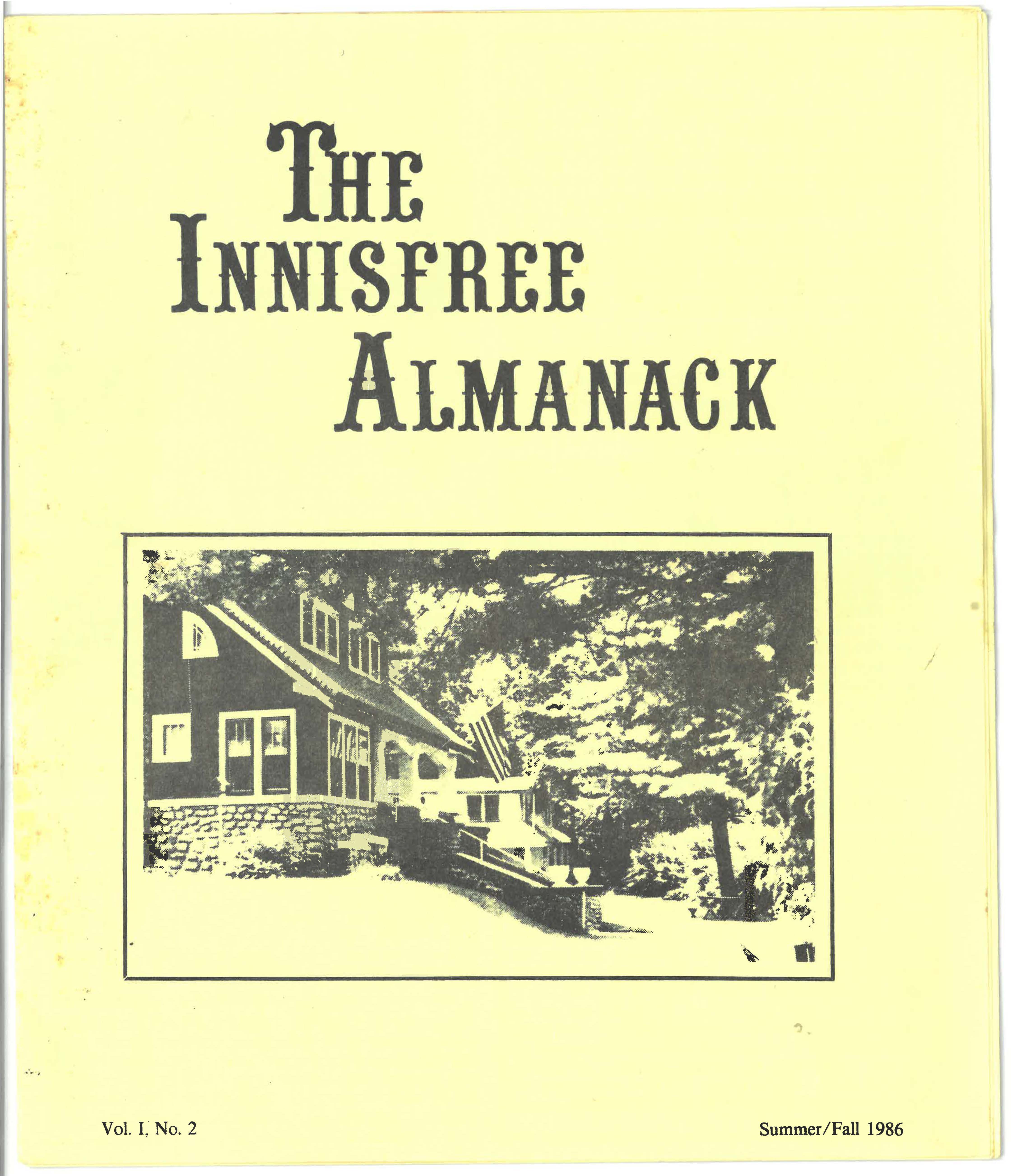 The Innisfree Almanac, Vol. 1, No. 2 (Spring/Fall 1986)