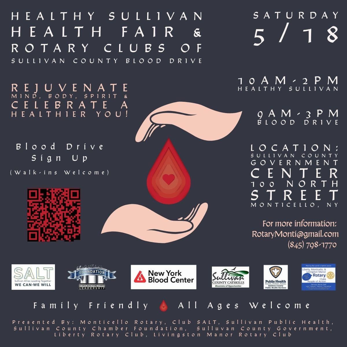Health Sullivan Health Fair & Rotary Clubs of Sullivan County