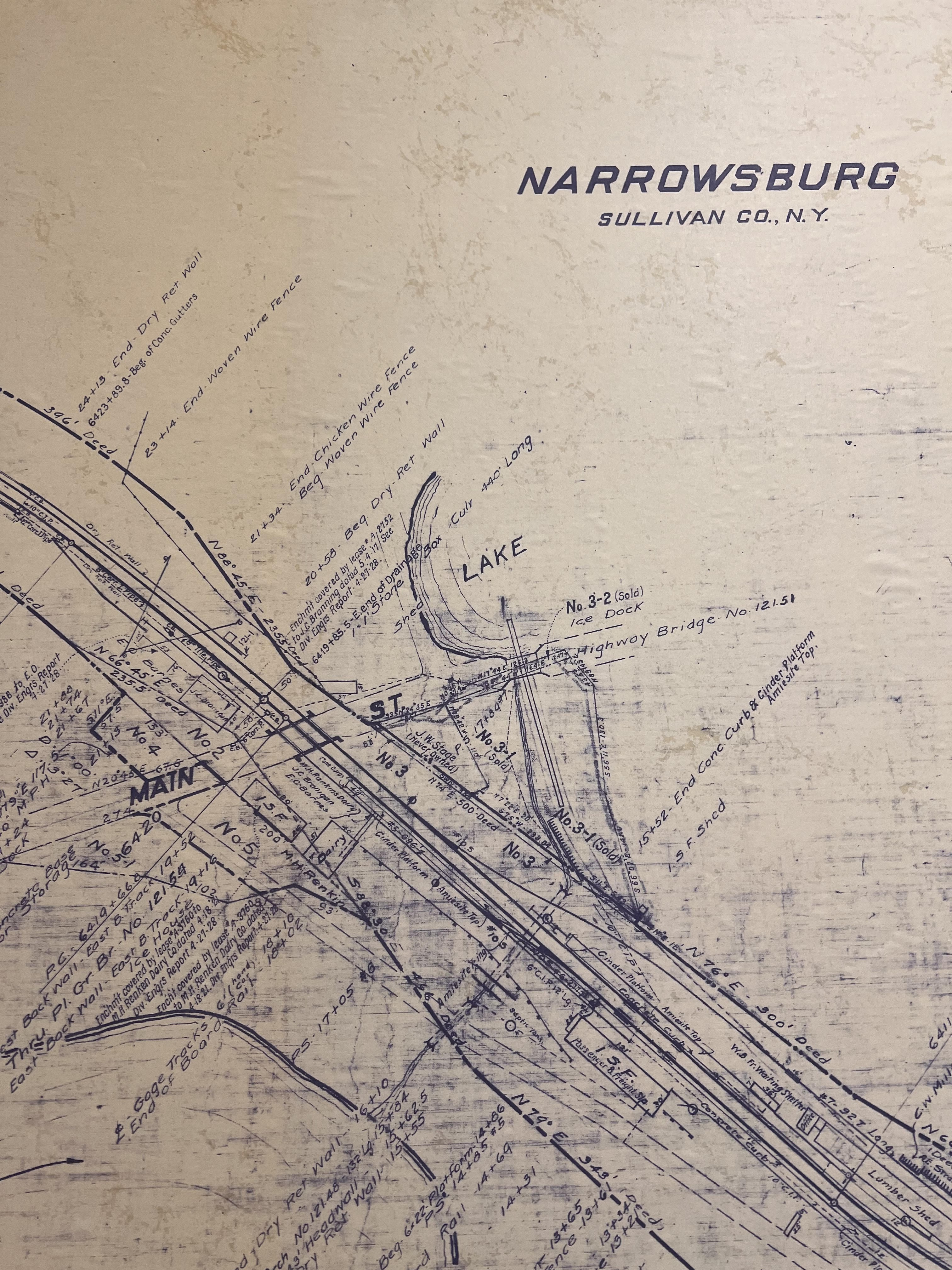 From a copy on wall of Narrowsburg Union