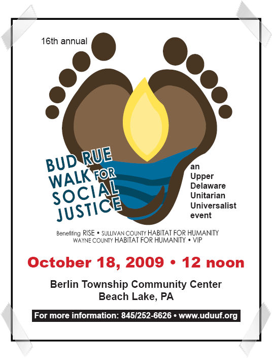 Walkathon poster, 2009