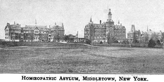 Homeopathic Asylum, Middletown, New York