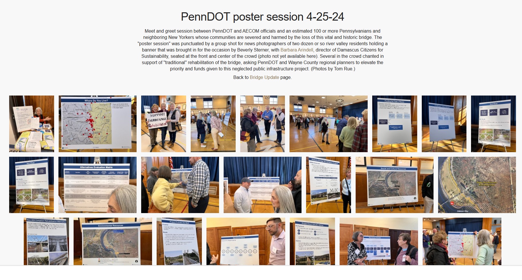 PennDOT poster session